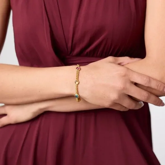 NWOT. $135 Julie Vos Dolce Delicate Bracelet - Picture 2 of 9